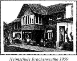 4./5. Mai 1959 offizielle Er&ouml;ffnung der "Heimschule Brachenreuthe"